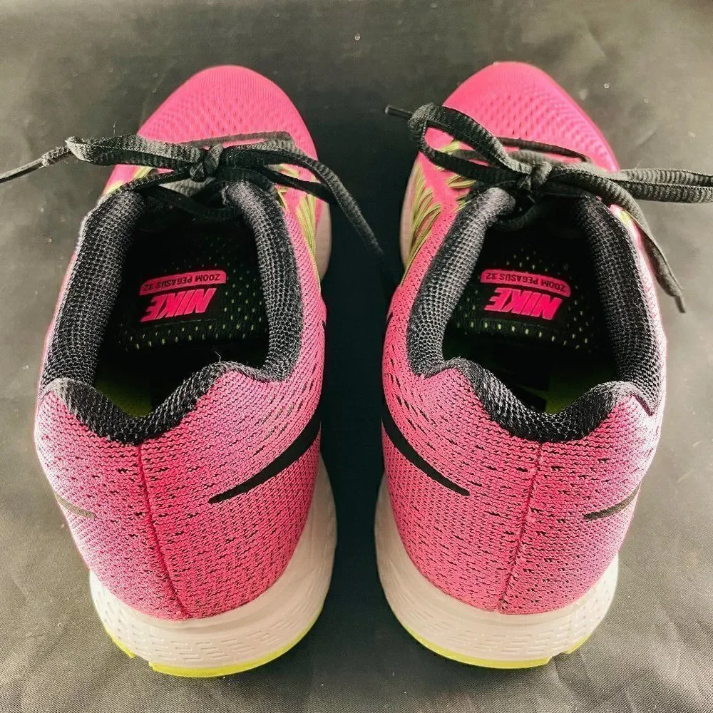 XLNT Condition NIKE AIR ZOOM PEGASUS 32 Competition Pack Pink Volt Black 9.5 US